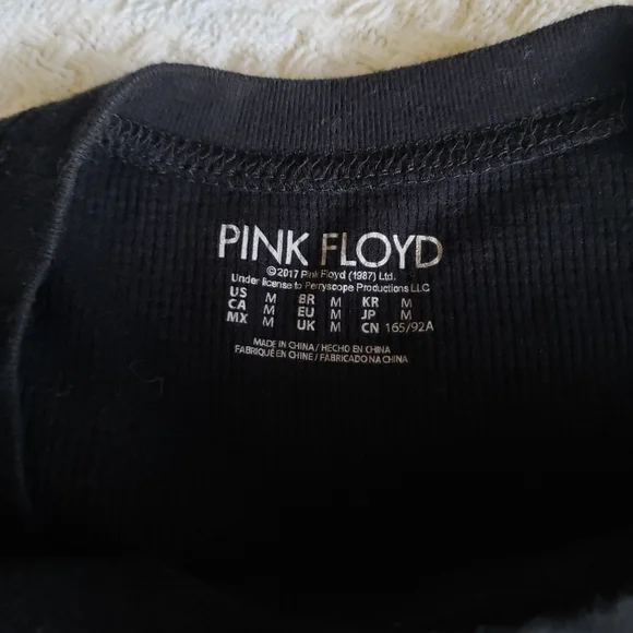 Pink Floyd Thermal Crop Top - Picture 8 of 10